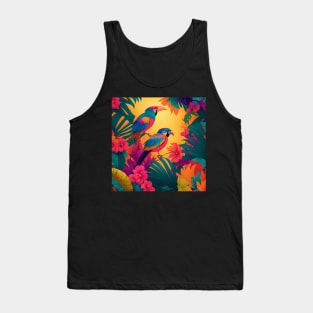 Tropical Jungle Haven Tank Top